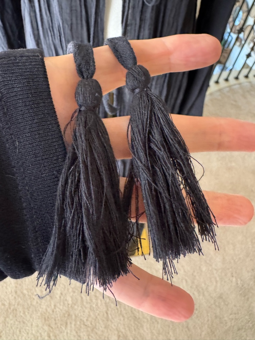 NWOT Aakaa Black Women's Swim Cover-Up Maxi Dress- size M - Picture 4 of 13